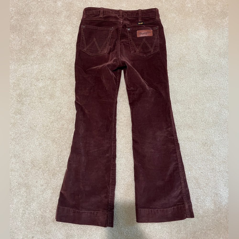 Wrangler Women's Boot Cut Jeans - Burgundy